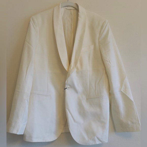 GANT Elegant White Men’s Blazer – Size Small – New - Picture 2 of 5